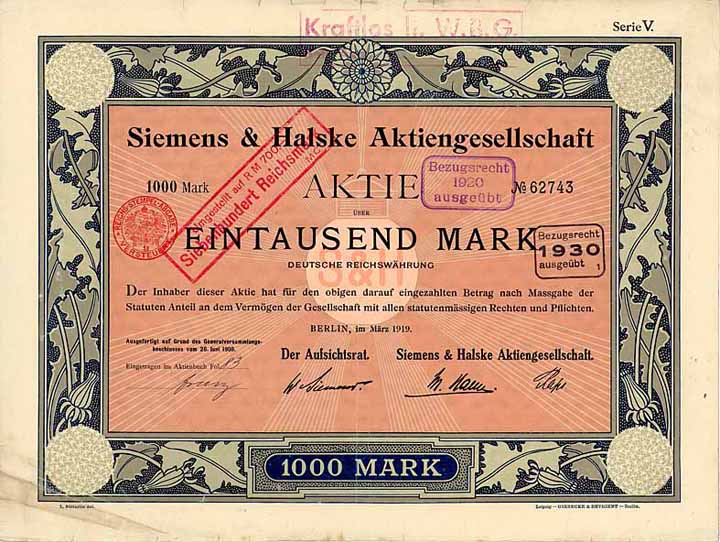 Siemens & Halske AG