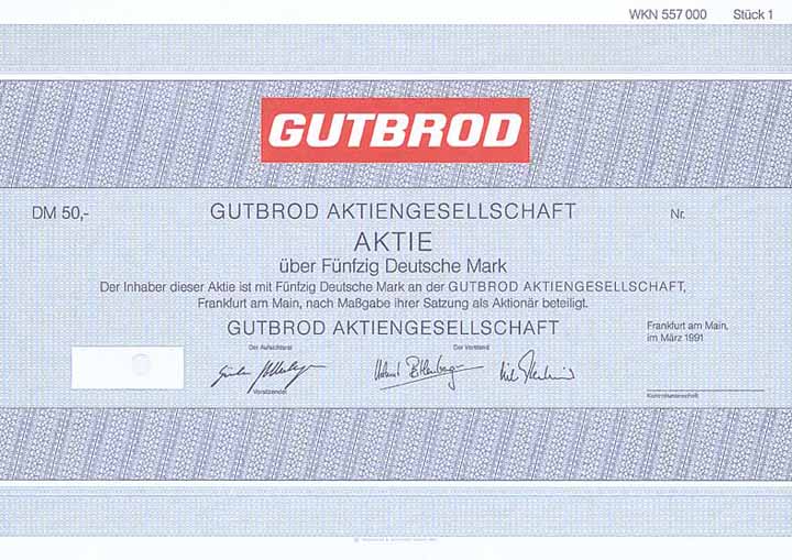 GUTBROD AG