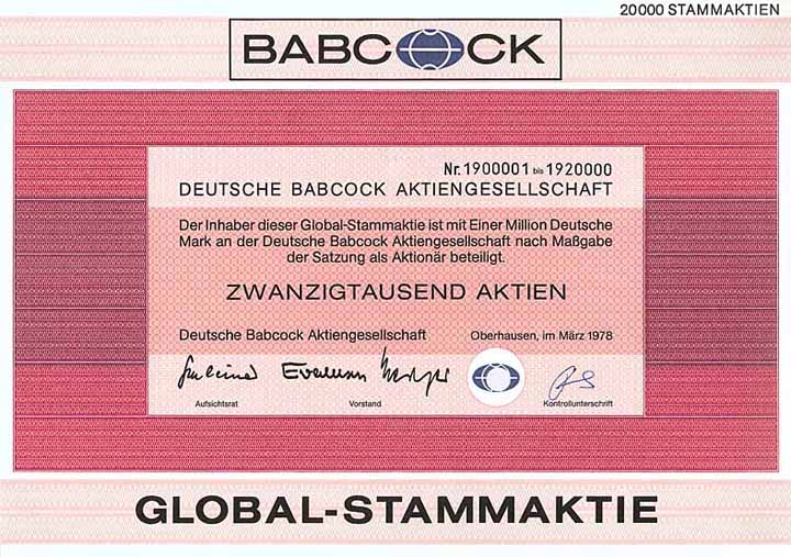 Deutsche Babcock AG