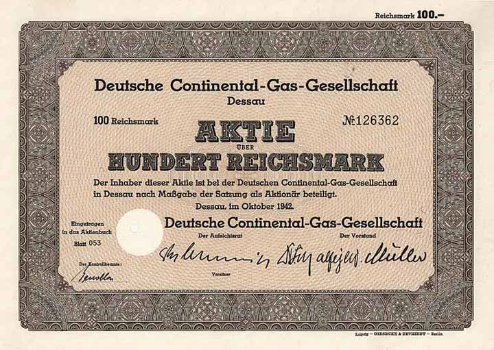 Deutsche Continental-Gas-Gesellschaft