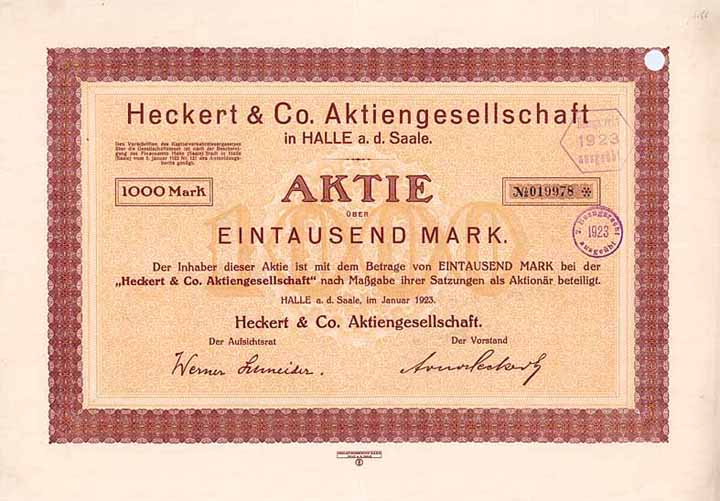 Heckert & Co. AG