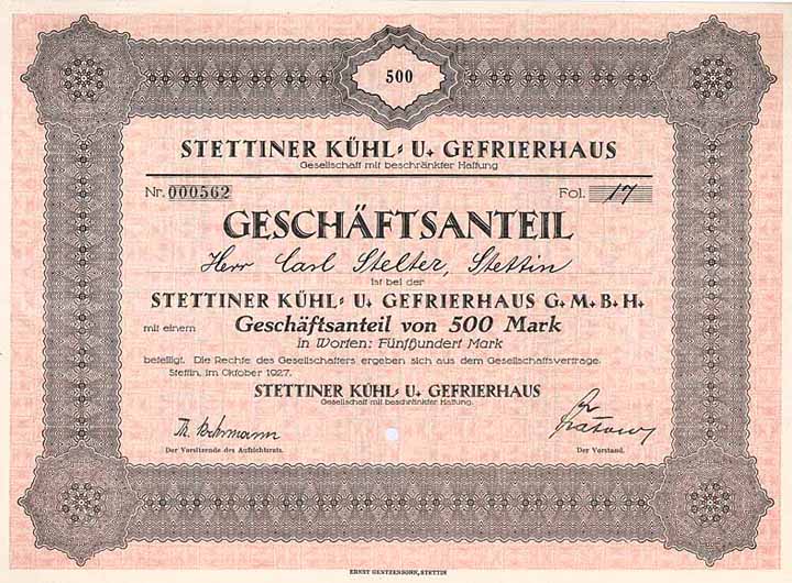 Stettiner Kühl- und Gefrierhaus GmbH