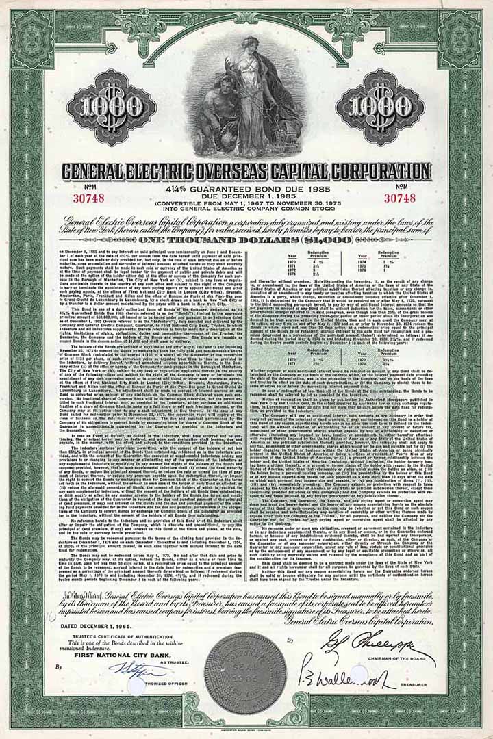 General Electric Overseas Capital Corp.