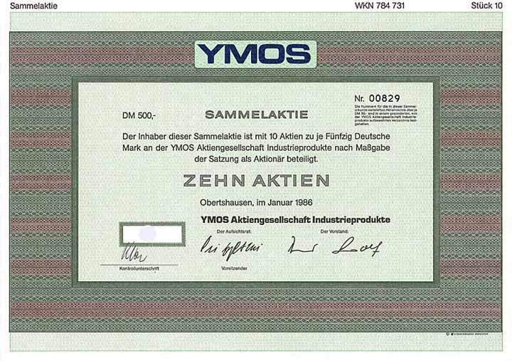 YMOS AG Industrieprodukte