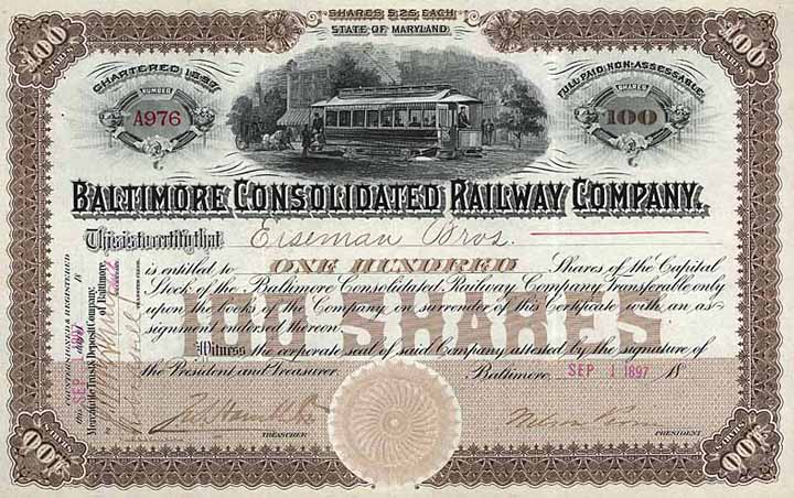 Baltimore Consolidated Railway