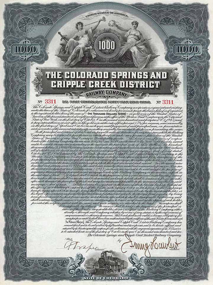 Colorado Springs & Cripple Creek District Railway