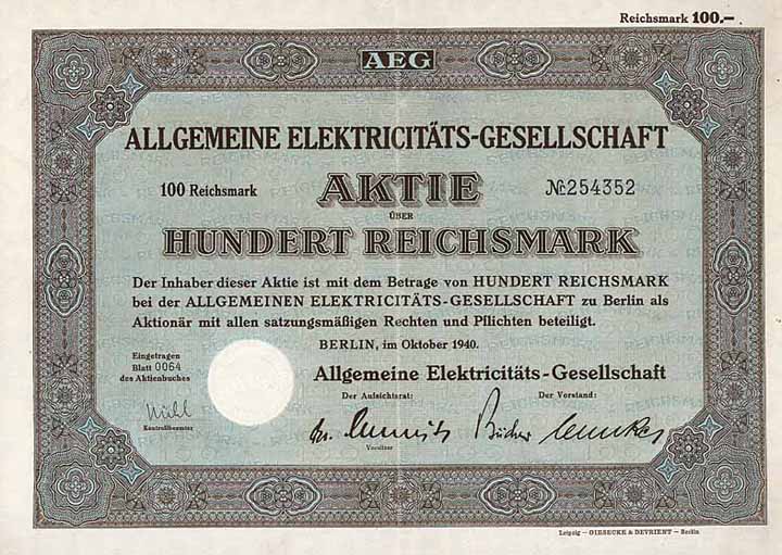 Allgemeine Elektricitäts-Gesellschaft