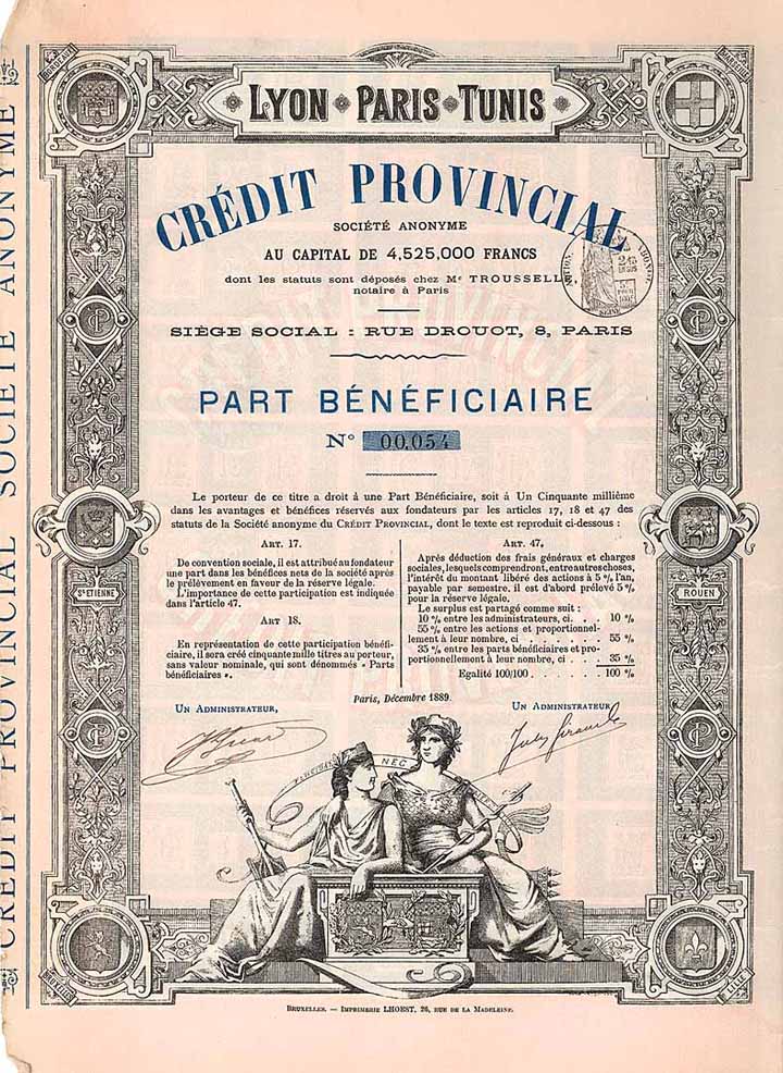 Crédit Provincial S.A.