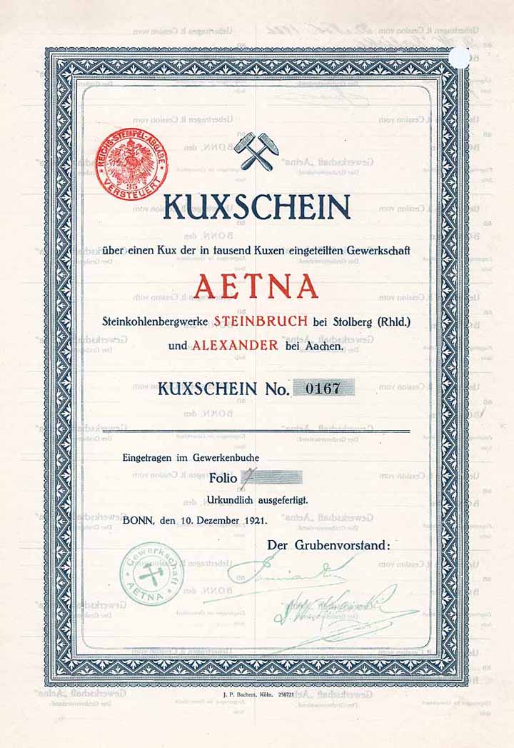 Gewerkschaft Aetna