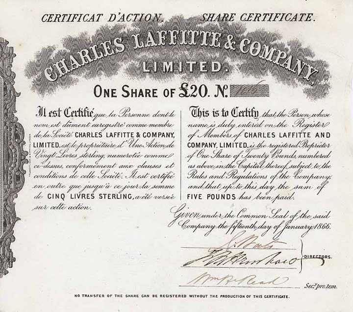 Charles Lafitte and Company Ltd.