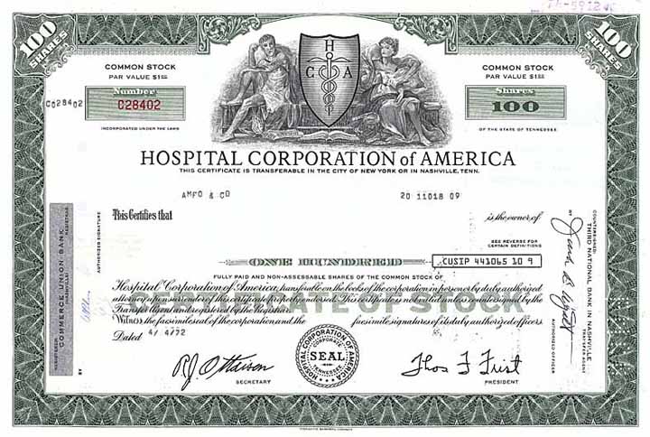 Hospital Corporation of America