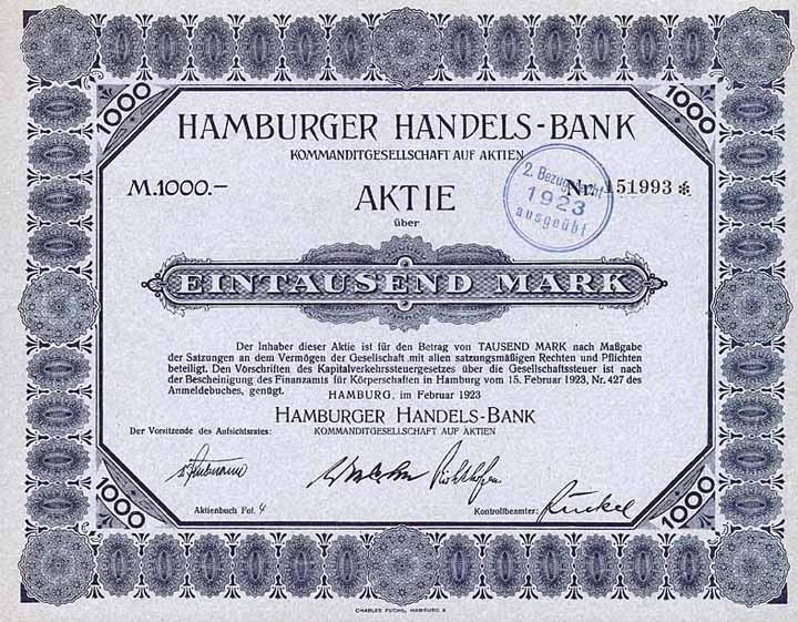 Hamburger Handels-Bank KGaA