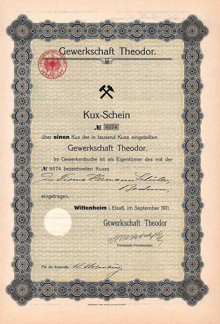 Gewerkschaft Theodor