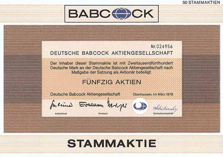 Deutsche Babcock AG