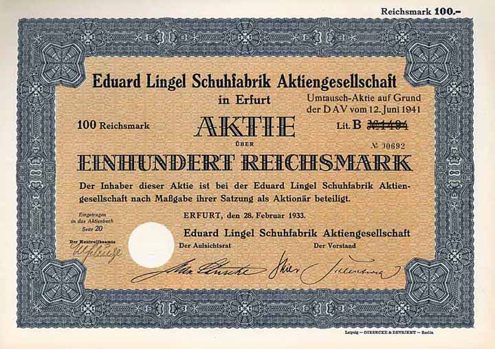 Eduard Lingel Schuhfabrik AG