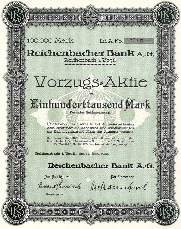 Reichenbacher Bank AG