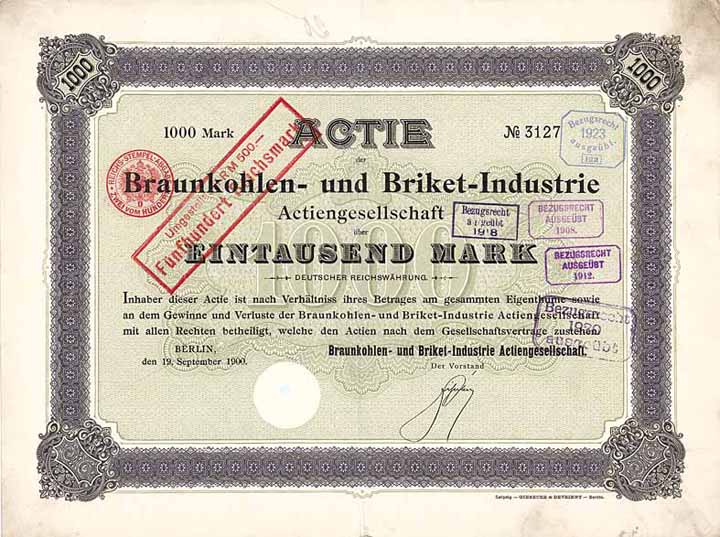 Braunkohlen- und Briket-Industrie AG