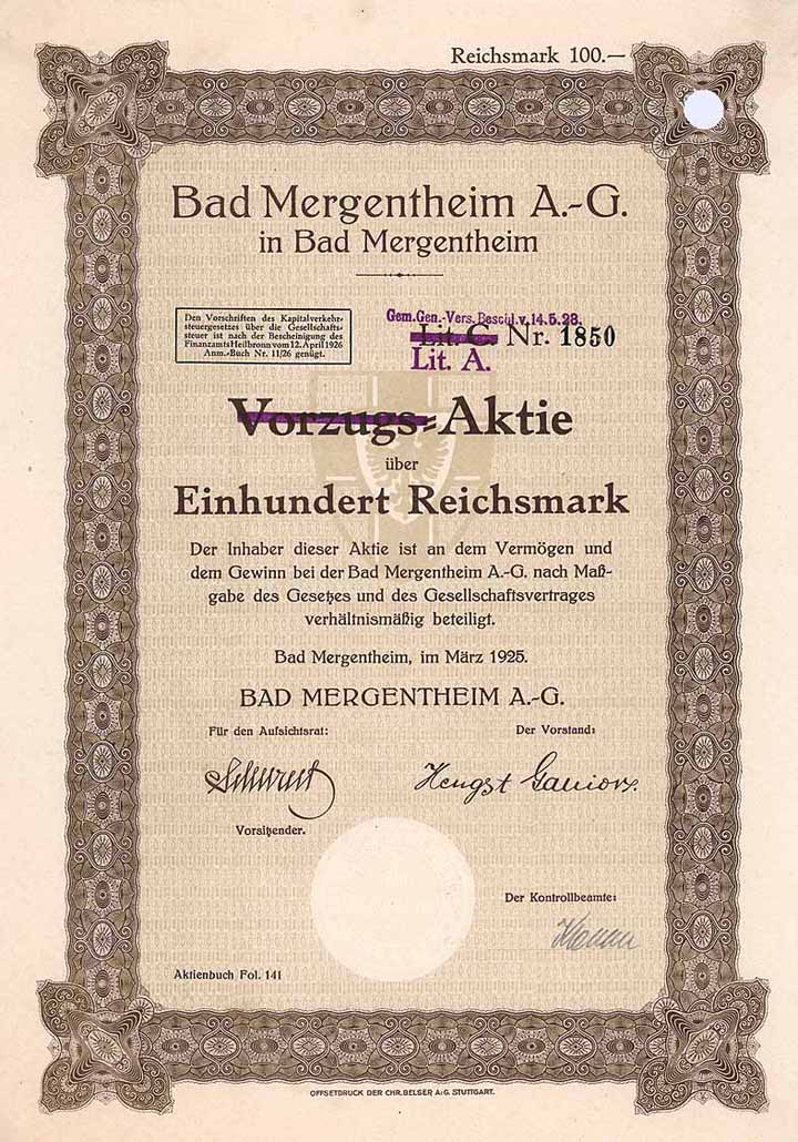 Bad Mergentheim AG