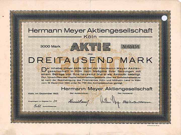 Hermann Meyer AG