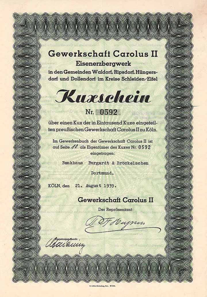 Gewerkschaft Carolus II