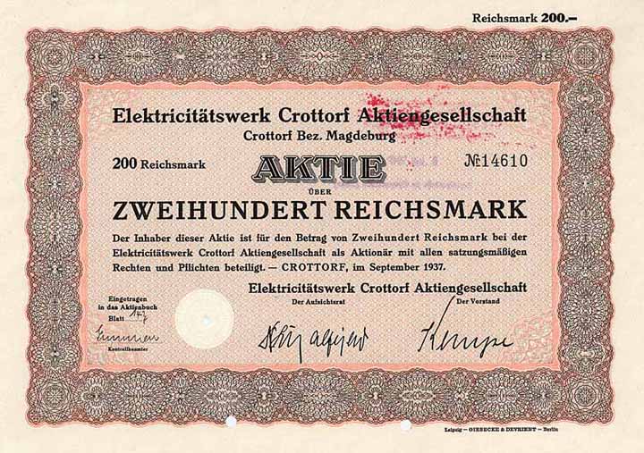 Elektricitätswerk Crottorf AG