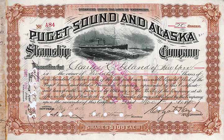 Puget Sound & Alaska Steamship Co.