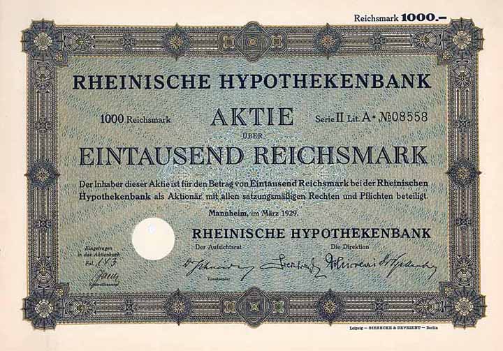 Rheinische Hypothekenbank