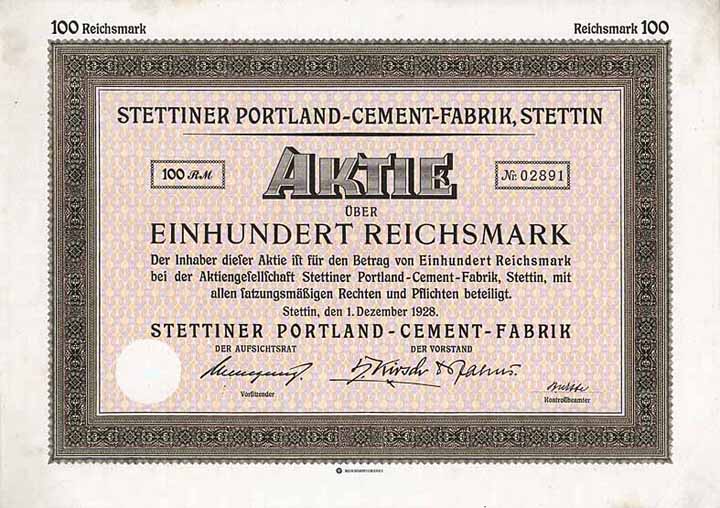 Stettiner Portland-Cement-Fabrik