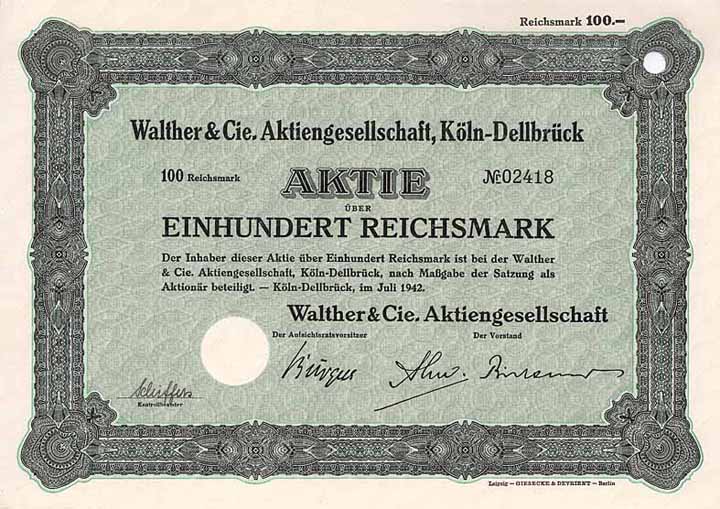 Walther & Cie. AG