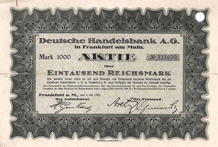 Deutsche Handelsbank AG