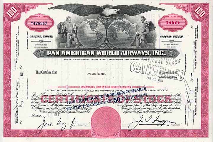 Pan American World Airways, Inc.