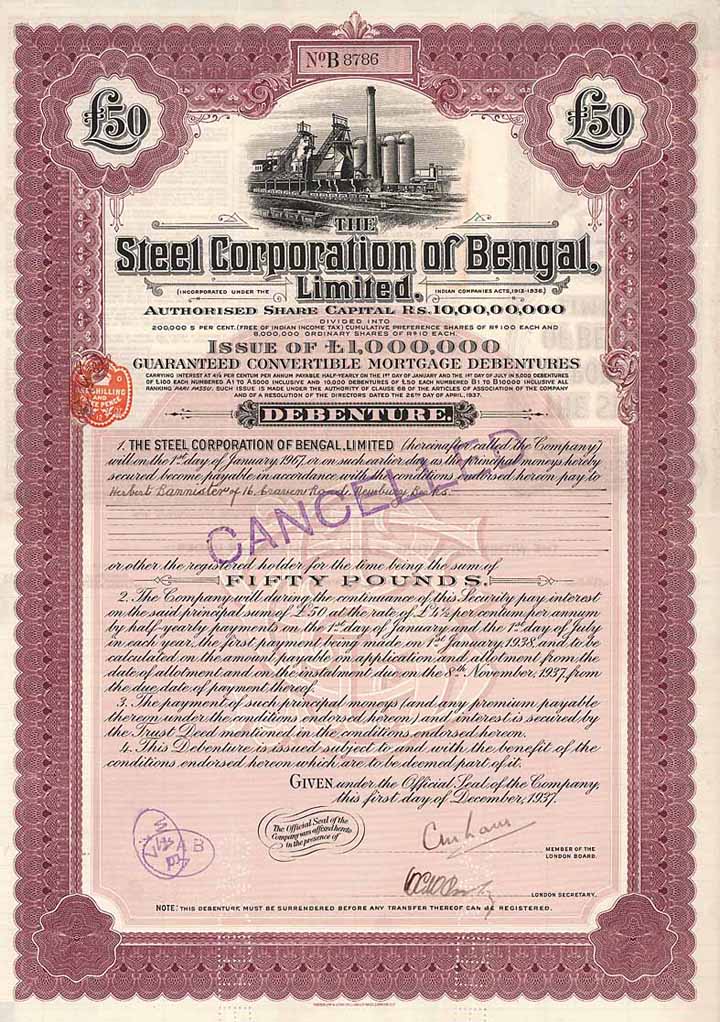 Steel Corporation of Bengal, Ltd.