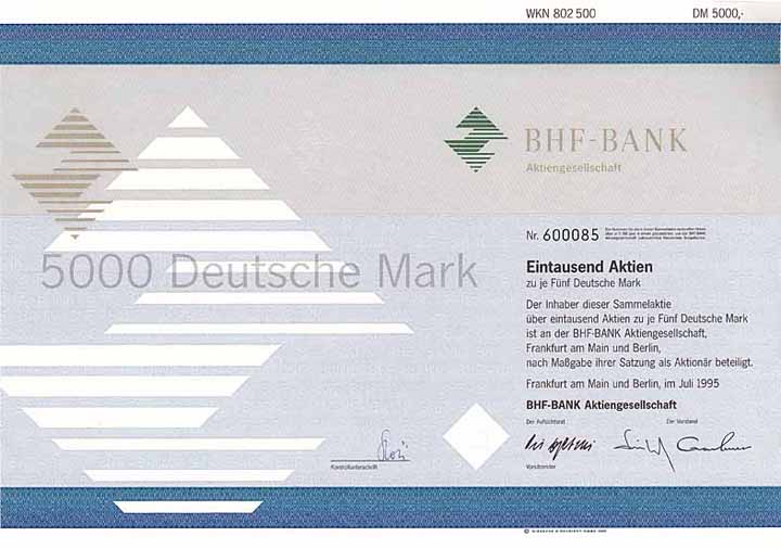 BHF-Bank AG