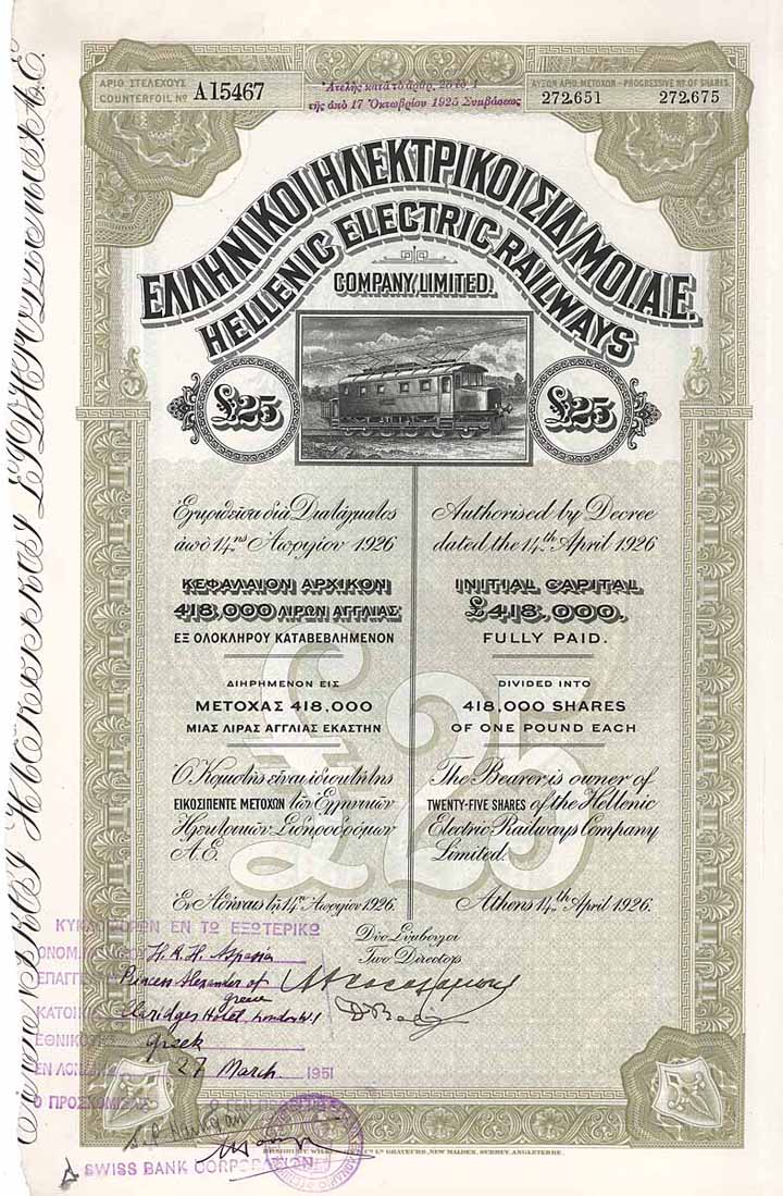 Hellenic Electric Railways Co.