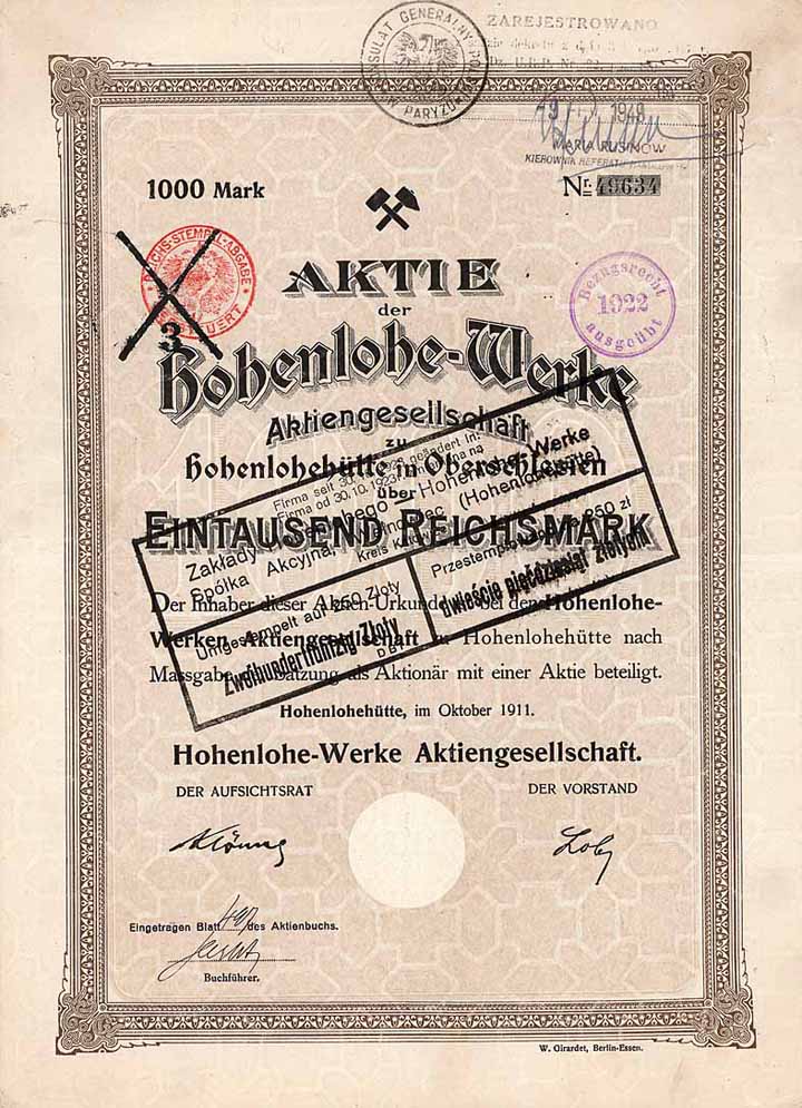 Hohenlohe-Werke AG