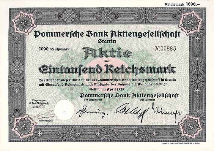 Pommersche Bank AG