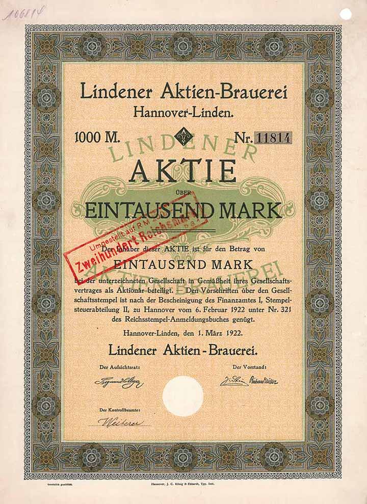 Lindener Aktien-Brauerei