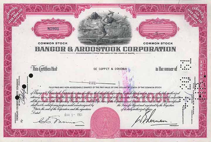 Bangor & Aroostook Corp.