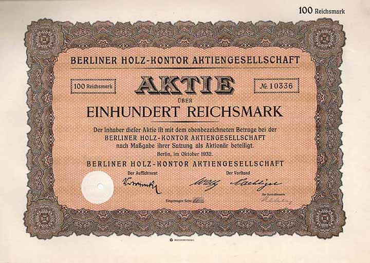 Berliner Holz-Kontor AG