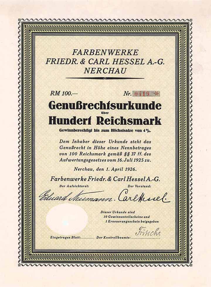 Farbenwerke Friedr. & Carl Hessel AG