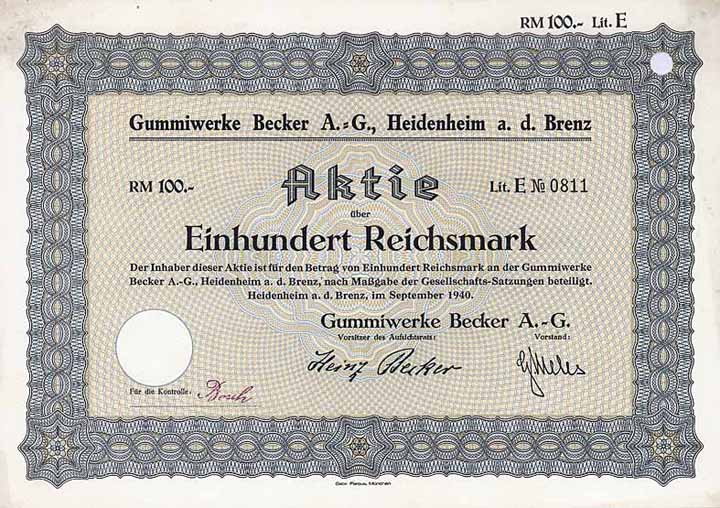 Gummiwerke Becker AG