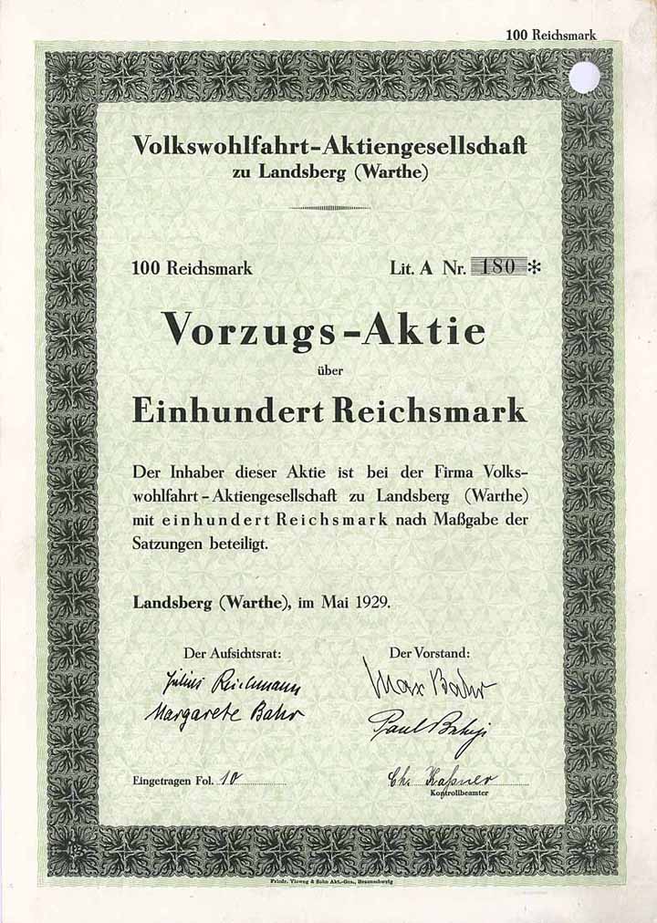 Volkswohlfahrt-AG