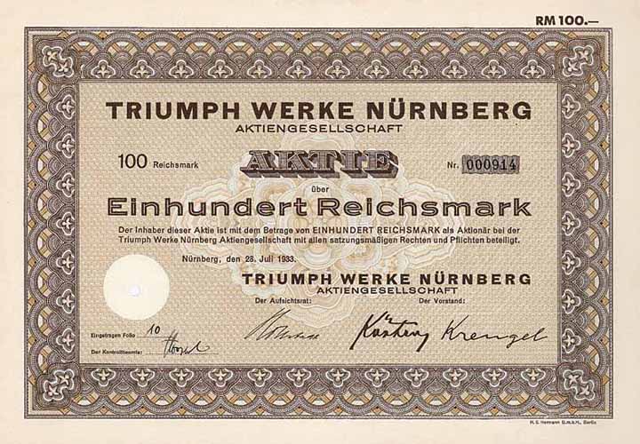 Triumph Werke Nürnberg AG