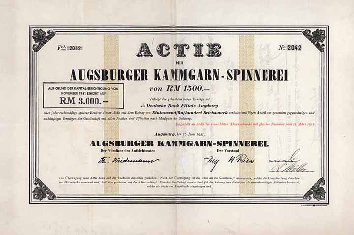 Augsburger Kammgarn-Spinnerei