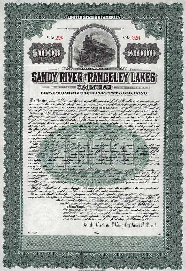 Sandy River & Rangeley Lakes Railroad