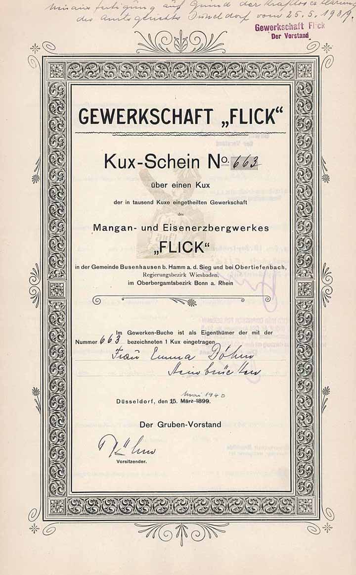 Gewerkschaft Flick