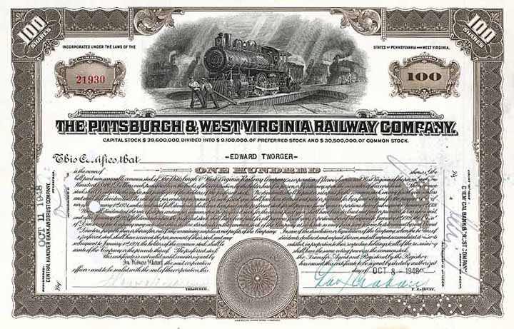 Pittsburgh & West Virginia Railway