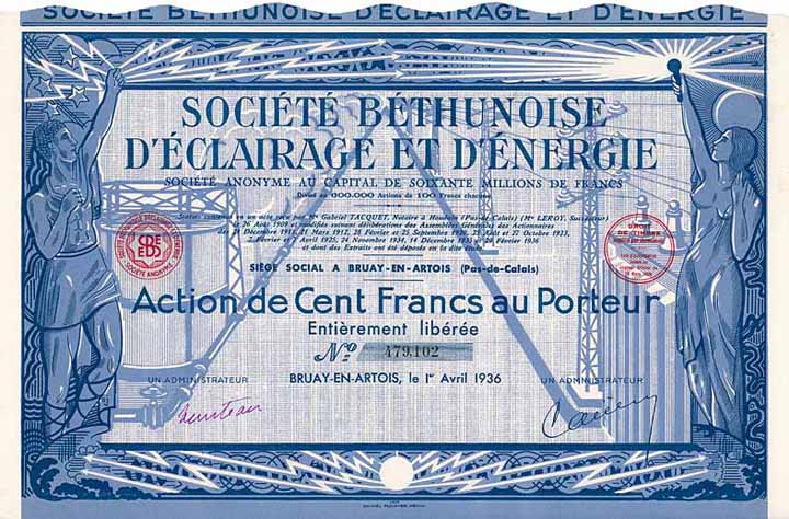 Société Béthunoise d’Éclairage et d’Énergie S.A.