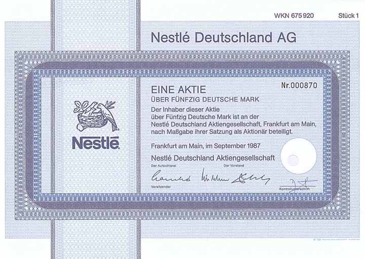 Nestlé Deutschland AG