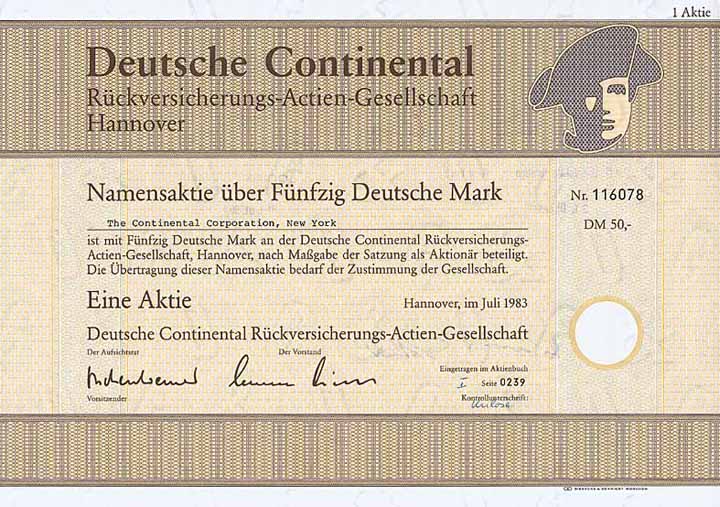 Deutsche Continental Rückversicherungs-AG